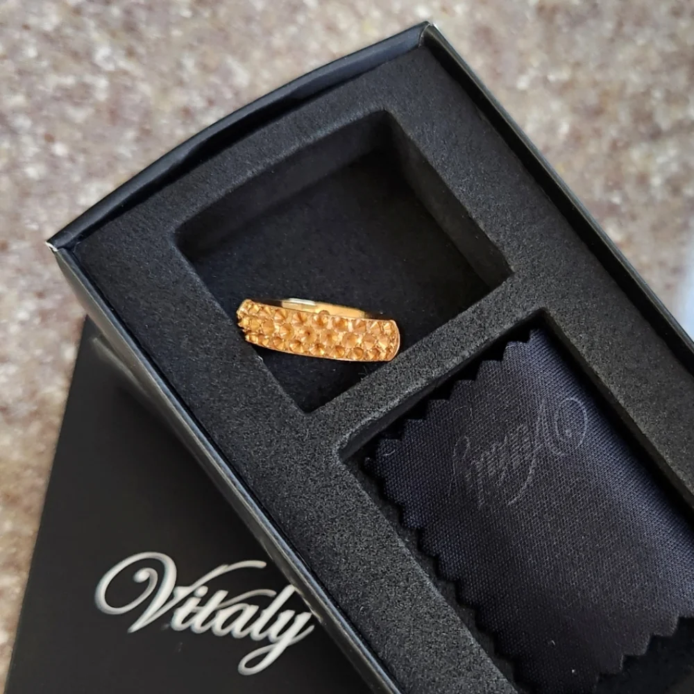 Vitaly Anti-Stone Ring in Rose Gold - Picture 2 of 5